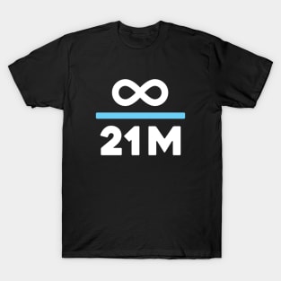 Bitcoin infinity/21M T-Shirt